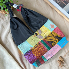 Hippe-Patchwork Jhola Boho Bag H-6
