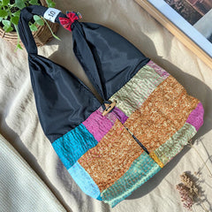 Hippe-Patchwork Jhola Boho Bag H-10
