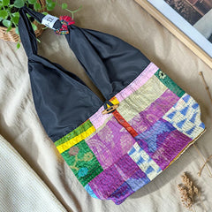 Hippe-Patchwork Jhola Boho Bag H-12
