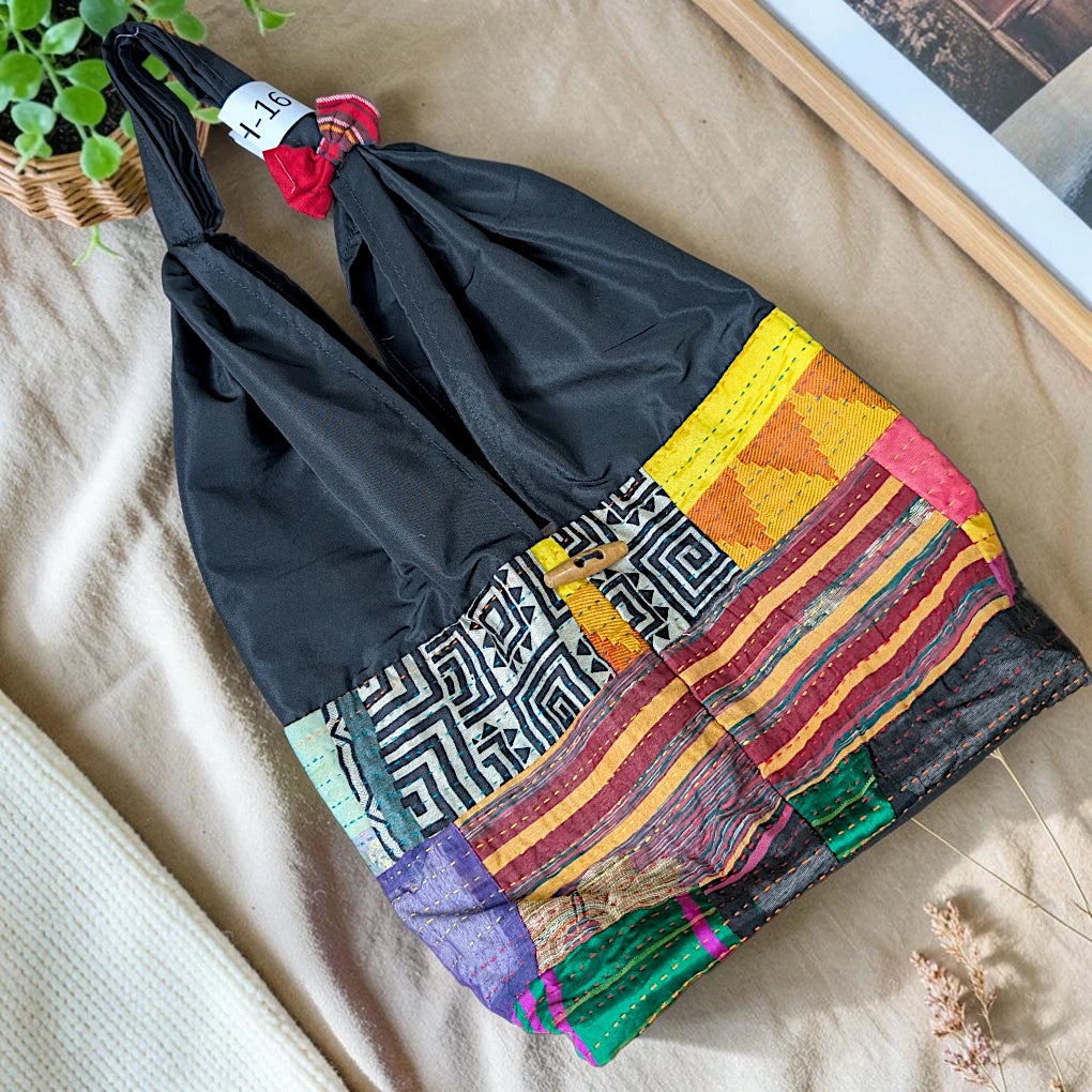 Hippe-Patchwork Jhola Boho Bag H-16