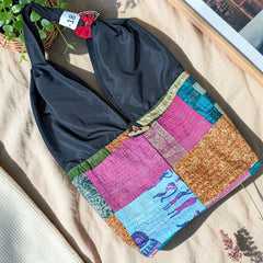 Hippe-Patchwork Jhola Boho Bag H-18