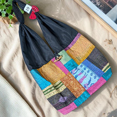 Hippe-Patchwork Jhola Boho Bag H-19