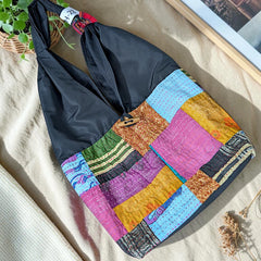 Hippe-Patchwork Jhola Boho Bag H-22