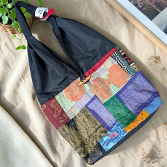 Hippe-Patchwork Jhola Boho Bag H-25