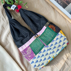 Hippe-Patchwork Jhola Boho Bag H-30