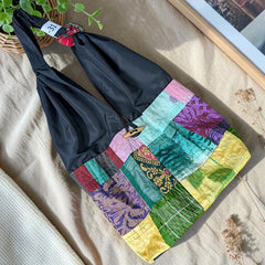 Hippe-Patchwork Jhola Boho Bag H-31