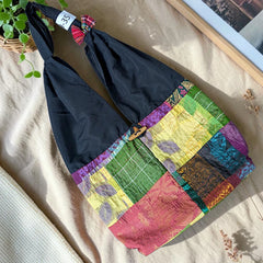 Hippe-Patchwork Jhola Boho Bag H-35