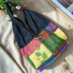 Hippe-Patchwork Jhola Boho Bag H-36