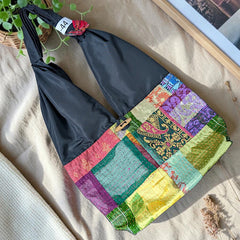 Hippe-Patchwork Jhola Boho Bag H-44