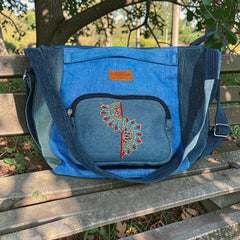 4 Way Denim Bag- Juniya