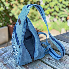 Kakatushi – Unique Convertible Denim Backpack