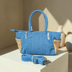 Moon Denim Bag – Vintage Jeans Bag for Everyday Style-M 82
