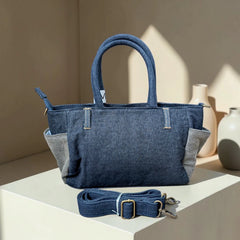 Moon Denim Bag – Vintage Jeans Bag for Everyday Style-M 85