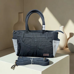 Moon Denim Bag – Vintage Jeans Bag for Everyday Style-M 87