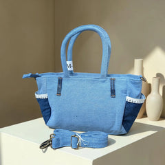 Moon Denim Bag – Vintage Jeans Bag for Everyday Style-M 91