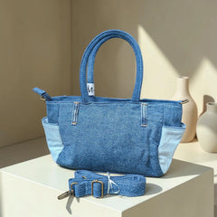 Moon Denim Bag – Vintage Jeans Bag for Everyday Style-M 92