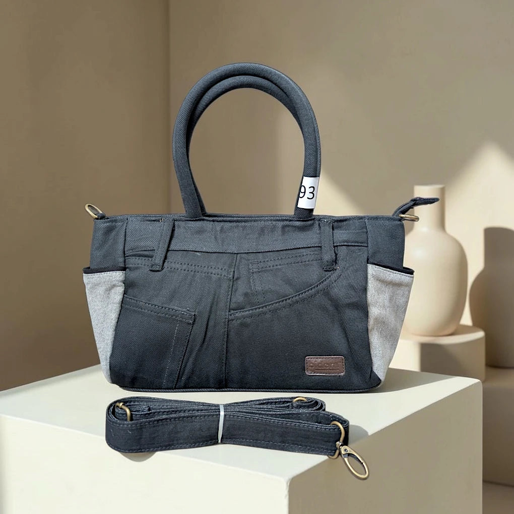 Moon Denim Bag – Vintage Jeans Bag for Everyday Style-M 93