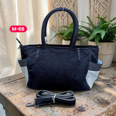 Moon Denim Bag – Vintage Jeans Bag for Everyday Style-M 68