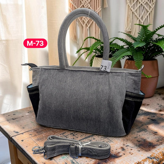 Moon Denim Bag – Vintage Jeans Bag for Everyday Style-M 73
