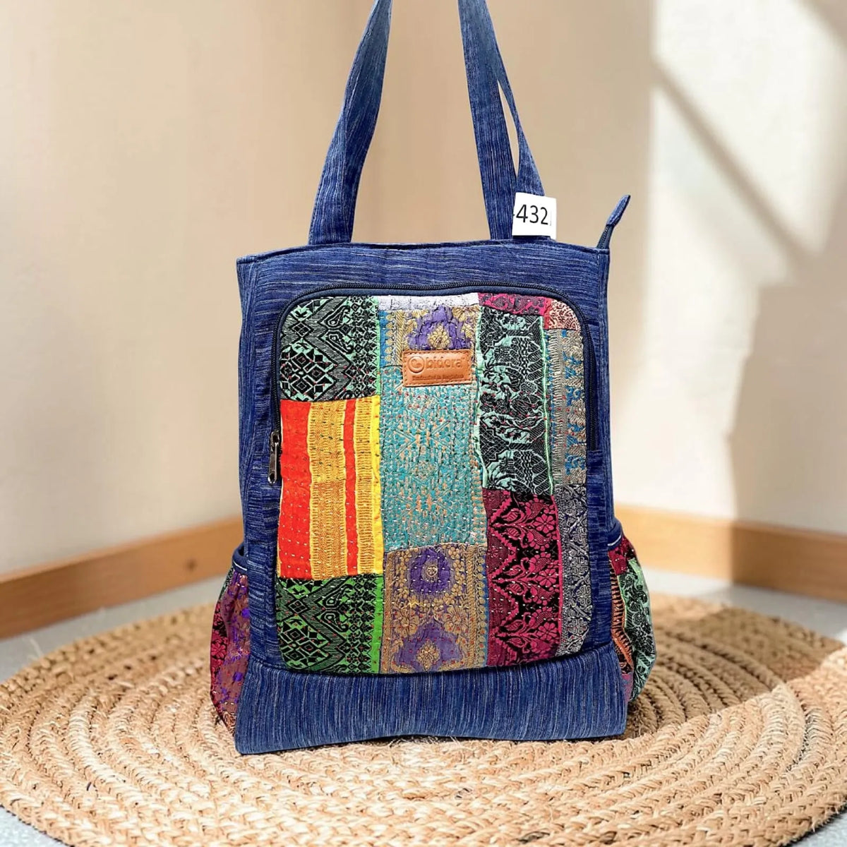 Nandini Backpack | 2-in-1 Bag | Mother Bag | Ladies Shoulder Bag NN 432
