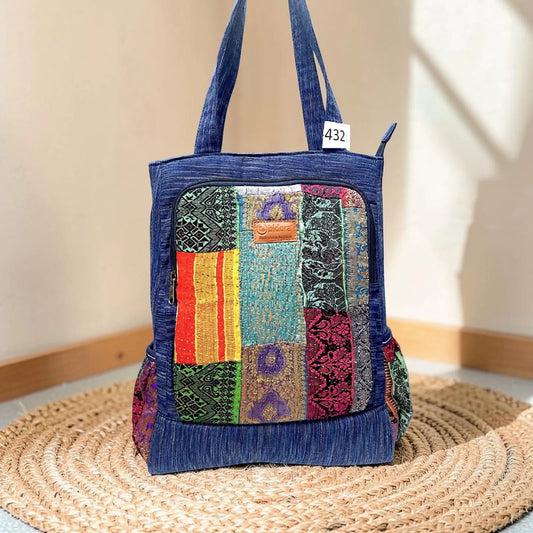 Nandini Backpack | 2-in-1 Bag | Mother Bag | Ladies Shoulder Bag NN 432