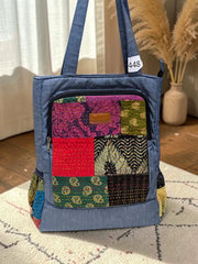 Nandini Backpack | 2-in-1 Bag | Mother Bag | Ladies Shoulder Bag NN 448