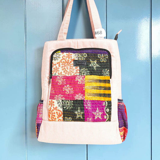 Nandini Backpack | 2-in-1 Bag | Mother Bag | Ladies Shoulder Bag NN 468
