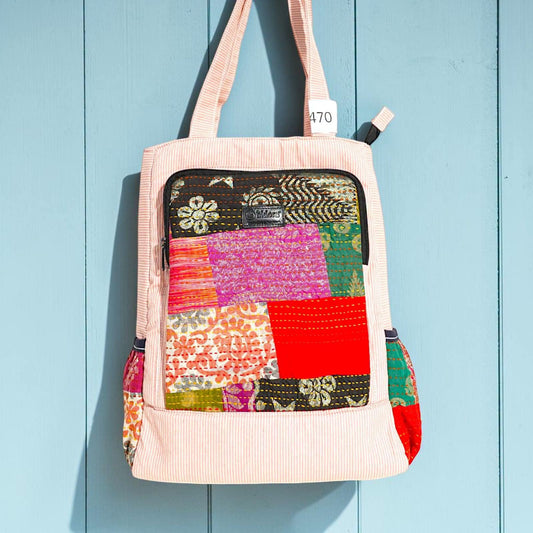 Nandini Backpack | 2-in-1 Bag | Mother Bag | Ladies Shoulder Bag NN 470
