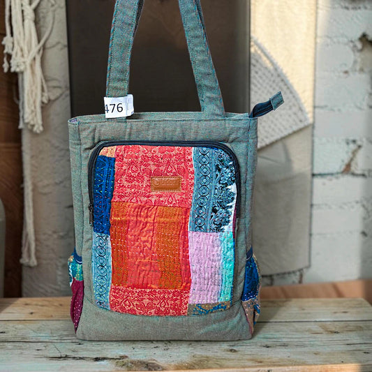 Nandini Backpack | 2-in-1 Bag | Mother Bag | Ladies Shoulder Bag NN 476