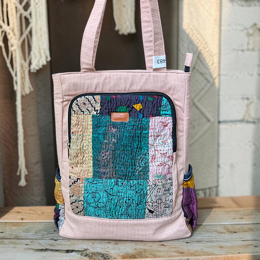 Nandini Backpack | 2-in-1 Bag | Mother Bag | Ladies Shoulder Bag NN 483