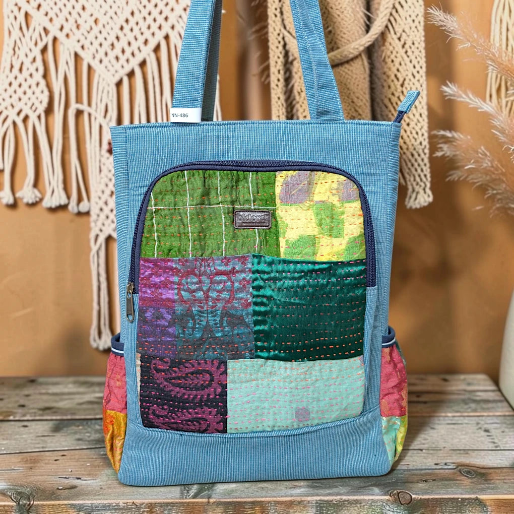 Nandini Backpack | 2-in-1 Bag | Mother Bag | Ladies Shoulder Bag NN 486