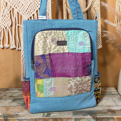 Nandini Backpack | 2-in-1 Bag | Mother Bag | Ladies Shoulder Bag NN 489