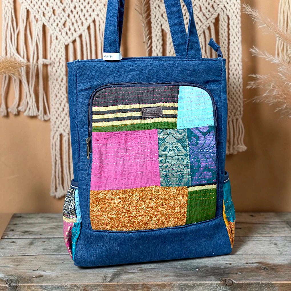 Nandini Backpack | 2-in-1 Bag | Mother Bag | Ladies Shoulder Bag NN 494