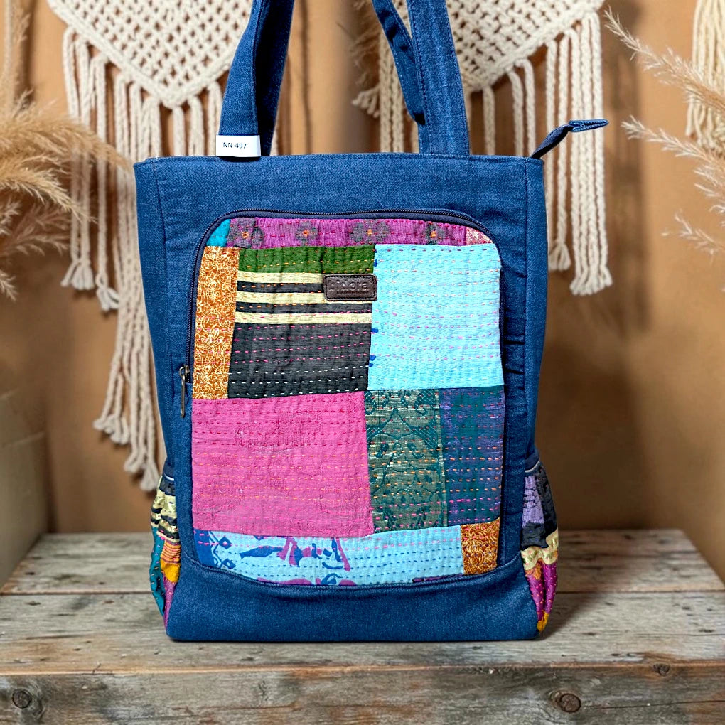 Nandini Backpack | 2-in-1 Bag | Mother Bag | Ladies Shoulder Bag NN 497