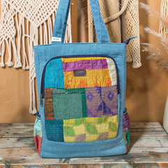 Nandini Backpack | 2-in-1 Bag | Mother Bag | Ladies Shoulder Bag NN 498