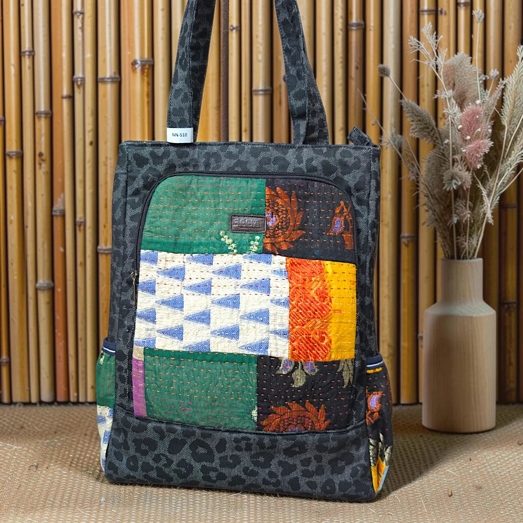 Nandini Backpack | 2-in-1 Bag | Mother Bag | Ladies Shoulder Bag NN 510