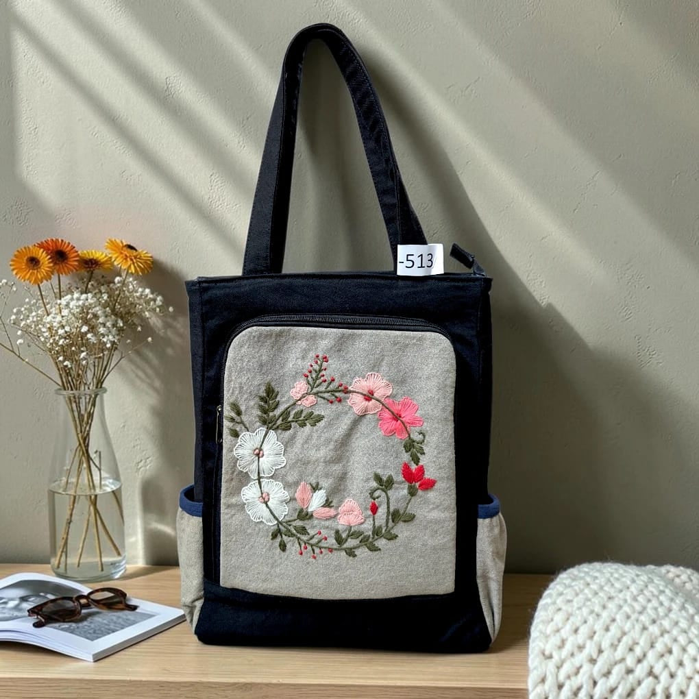 Nandini Backpack | 2-in-1 Bag | Mother Bag | Ladies Shoulder Bag NN-513