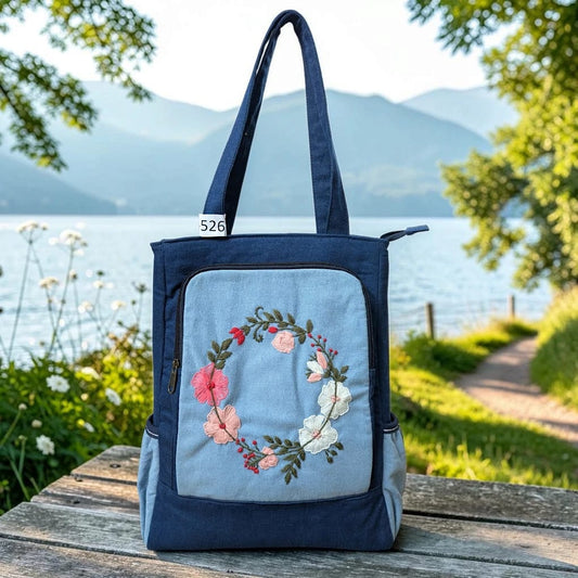 Nandini Backpack | 2-in-1 Bag | Mother Bag | Ladies Shoulder Bag NN-526