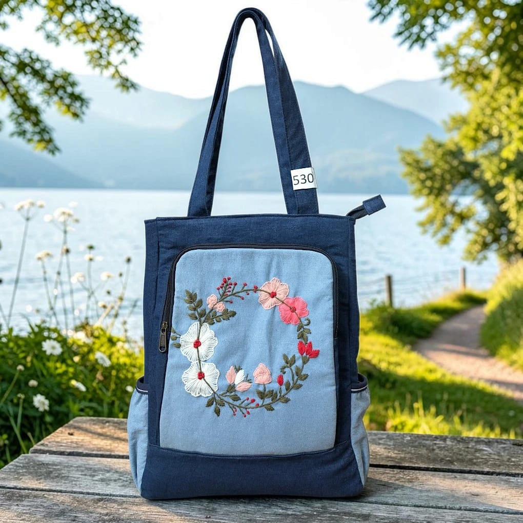 Nandini Backpack | 2-in-1 Bag | Mother Bag | Ladies Shoulder Bag NN-530