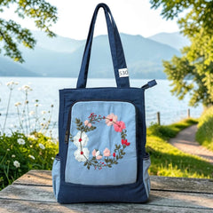 Nandini Backpack | 2-in-1 Bag | Mother Bag | Ladies Shoulder Bag NN-530