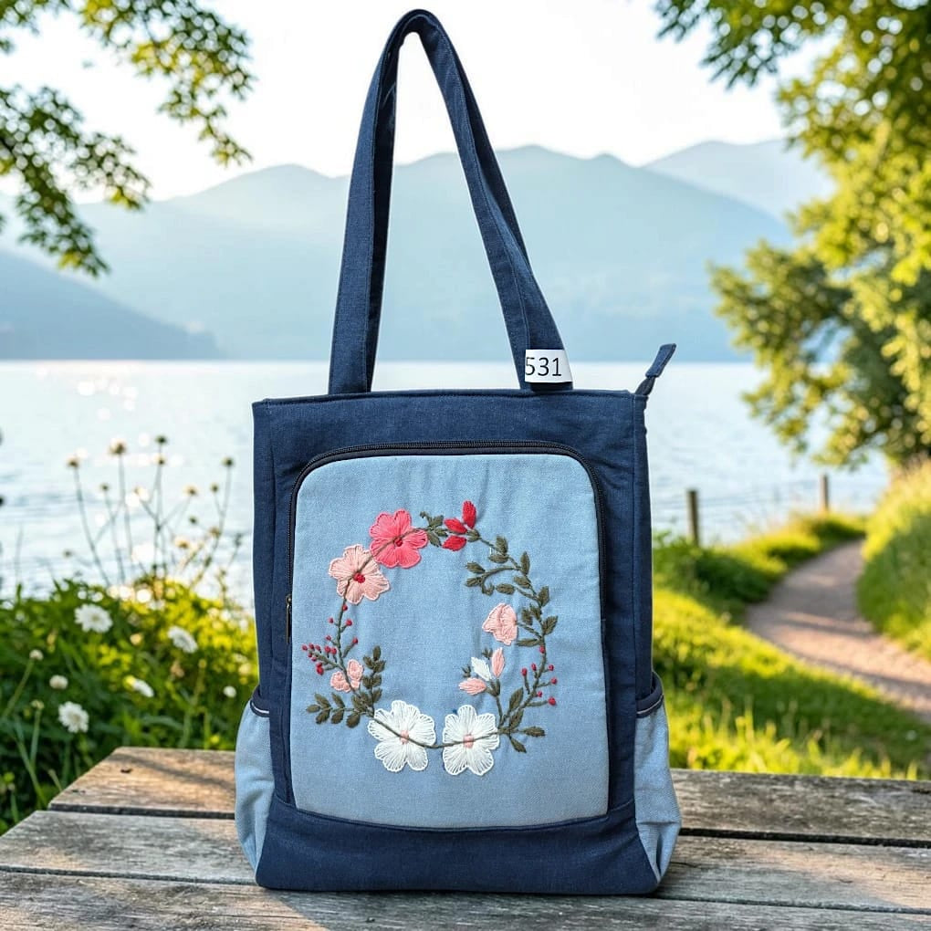 Nandini Backpack | 2-in-1 Bag | Mother Bag | Ladies Shoulder Bag NN-531