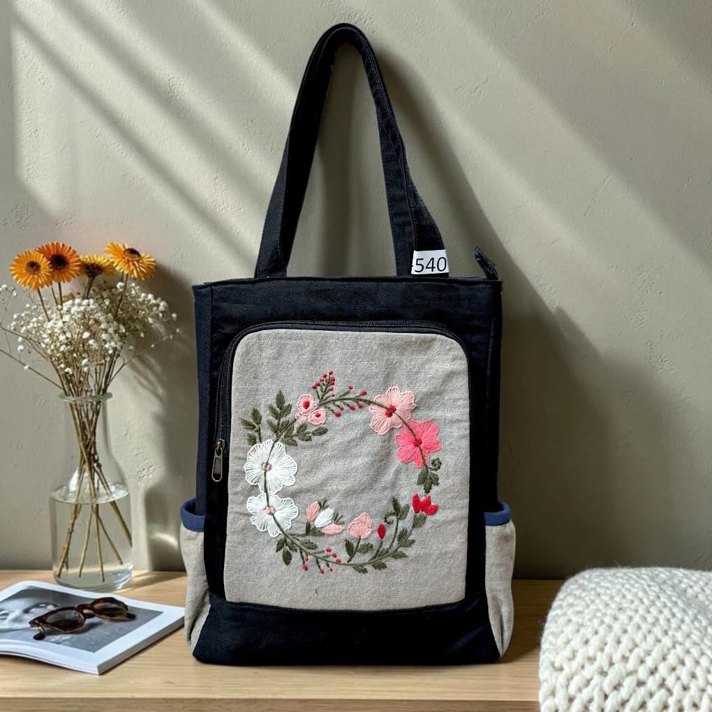 Nandini Backpack | 2-in-1 Bag | Mother Bag | Ladies Shoulder Bag NN-540
