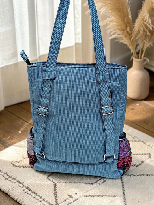 Nandini Backpack | 2-in-1 Bag | Mother Bag | Ladies Shoulder Bag NN 297