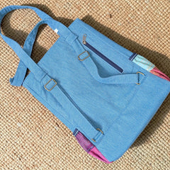Nandini Backpack | 2-in-1 Bag | Mother Bag | Ladies Shoulder Bag NN 500