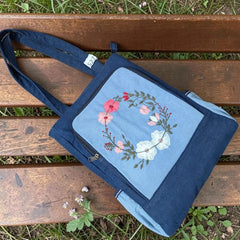 Nandini Backpack | 2-in-1 Bag | Mother Bag | Ladies Shoulder Bag NN-526