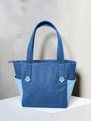 Payra-Denim Tote Ladie's Shoulder Bag