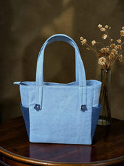 Payra-Denim Tote Ladie's Shoulder Bag