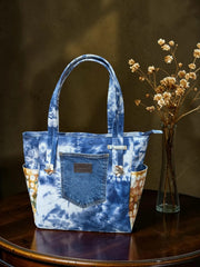 Payra-Denim Tote Ladie's Shoulder Bag