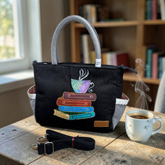 Premium Denim Shoulder Tote Bag Daffodil D-121