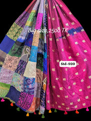 Handmade Silk Stole- While style meets utility-Big Size-920